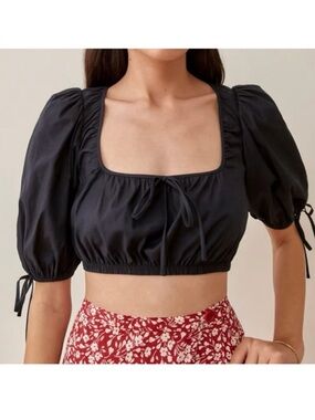 Reformation Marcella Crop Top